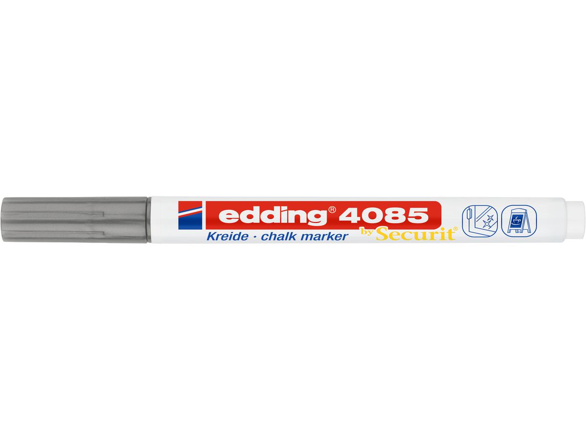 EDDING Chalk Marker 4085 1-2mm 4085-054 argento (4057305036421)