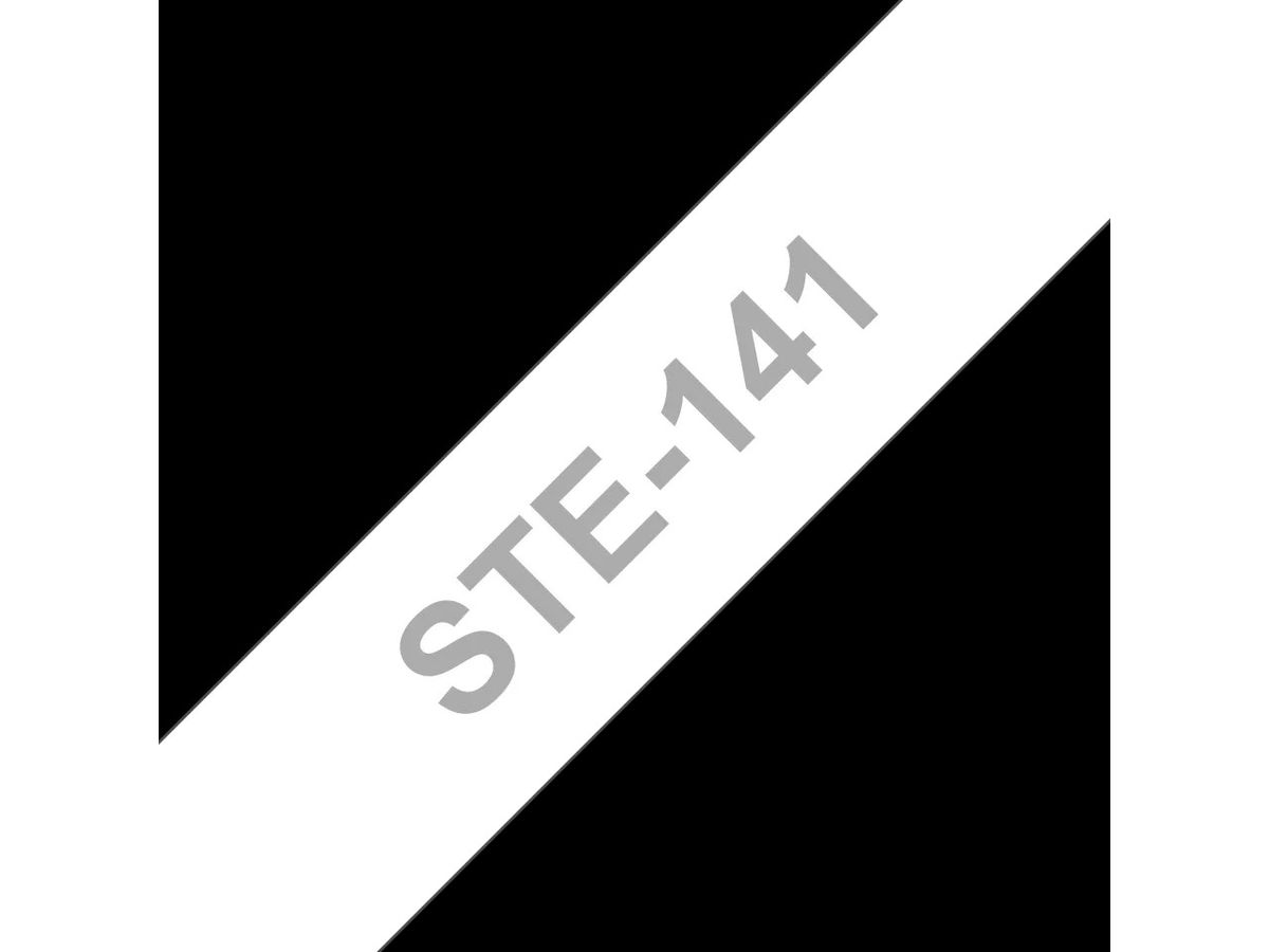 PTOUCH Ruban, gabarit noir STE141 PT-3600 18 mm (4977766691956)