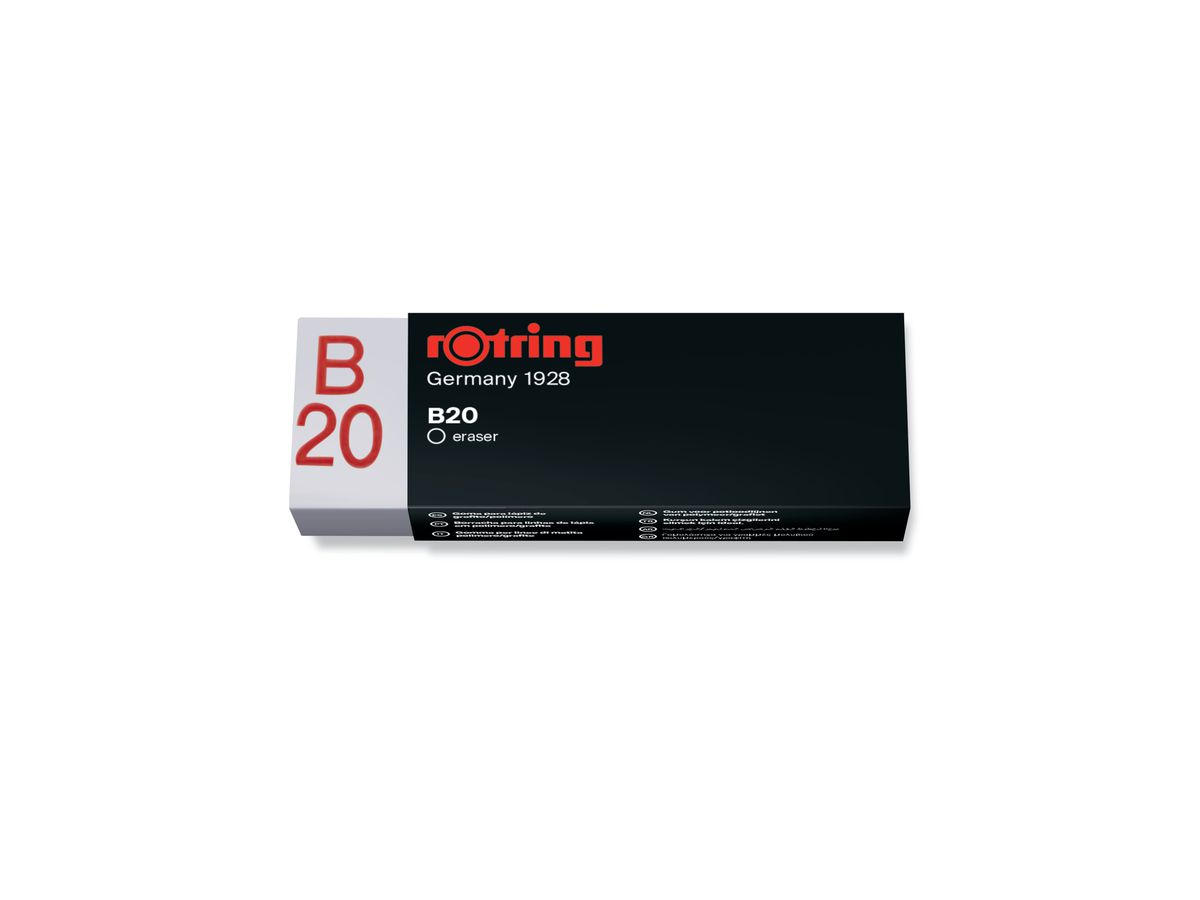 ROTRING Radierer B20 S0194570 60x22x10mm, rapid-eraser (4006856551211)