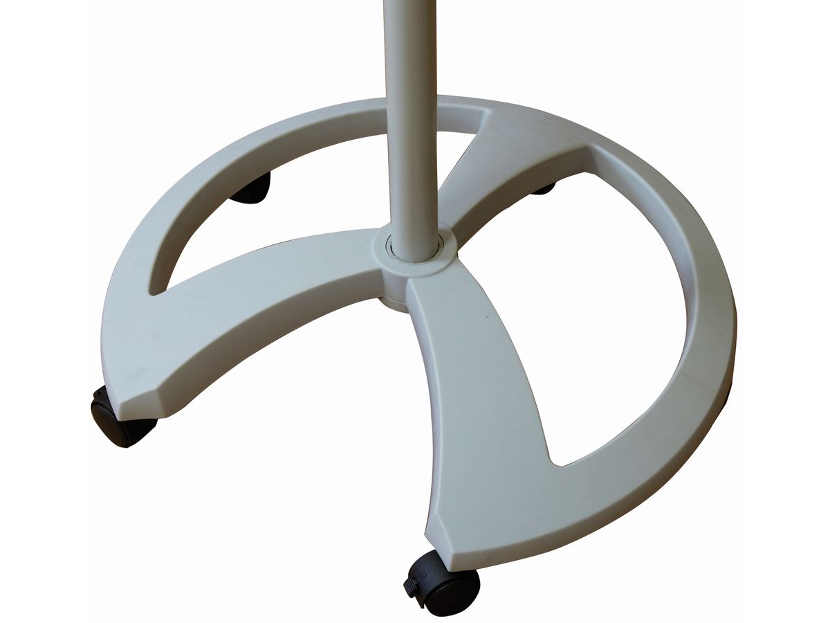 FRANKEN Flipchart Deluxe 67x95cm FC81 Mobil, hellgrau (4016946211451)