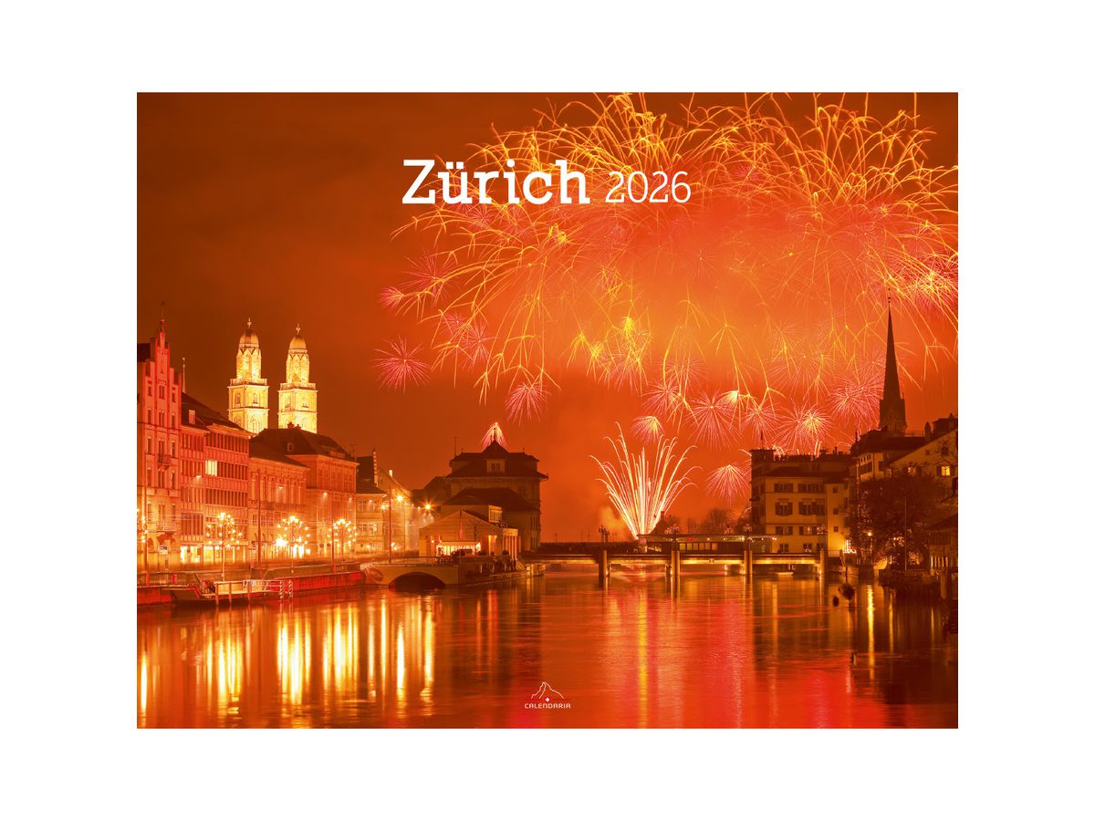CALENDARIA Bildkalender 2026 9783036205663 Zürich ML 40x31cm (9783036205663)
