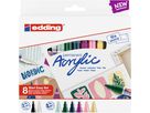 EDDING Acrylmarker acrylic-8s Creativset nordic 8 pezzi (4057305031020)