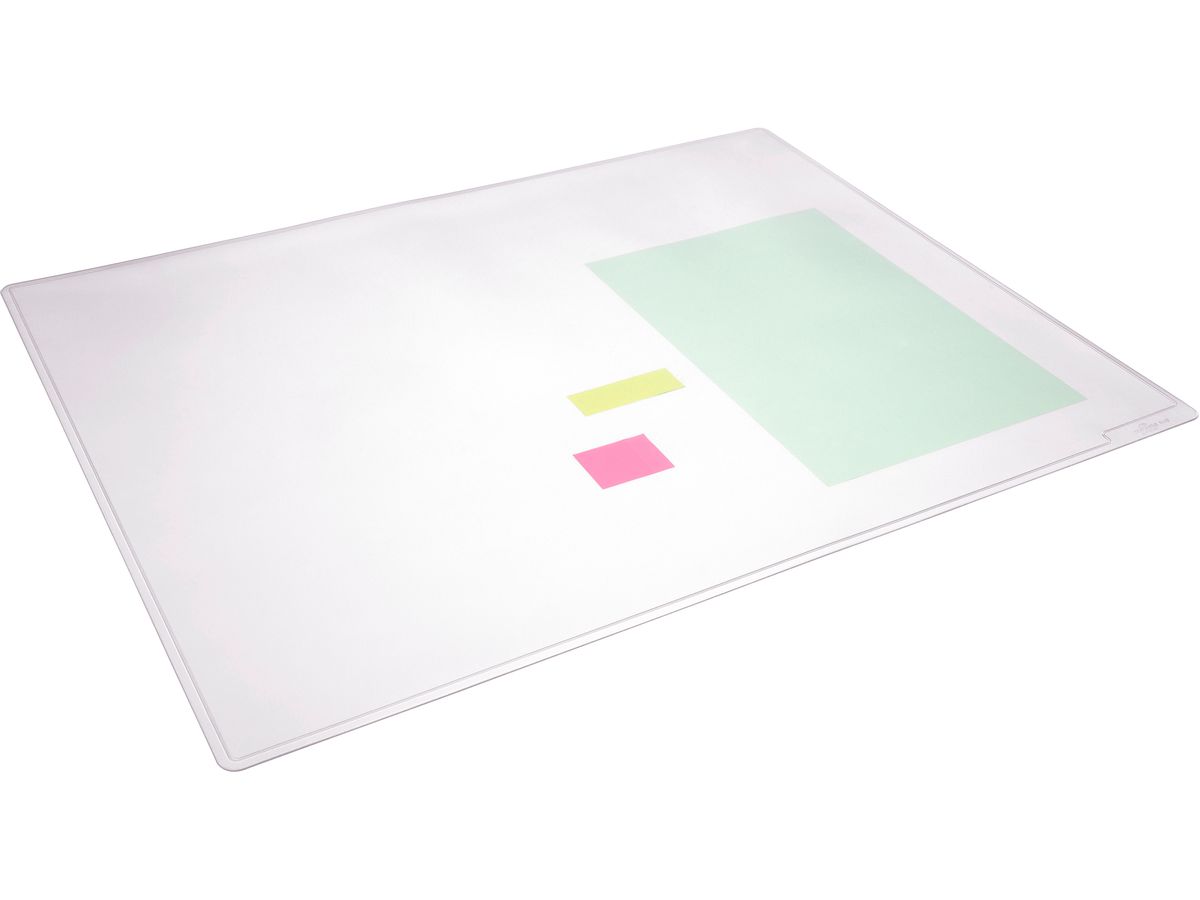 DURABLE Sous-main 65x50cm 711319 DURAGLAS transparent (4005546710273)