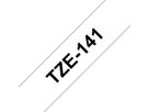 PTOUCH Band, laminiert schwarz/klar TZe-141 PT-2450DX 18 mm (4977766684934)