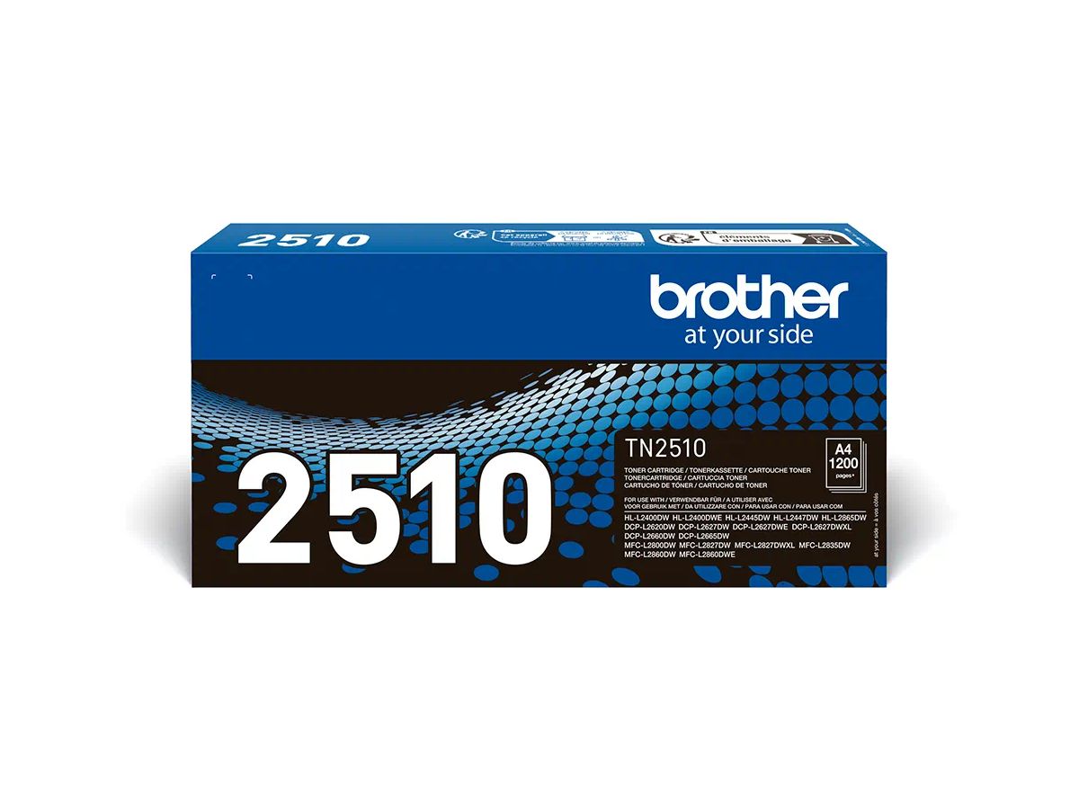 BROTHER Toner schwarz TN-2510 HL-L2400/L2445 1200 Seiten (4977766830270)