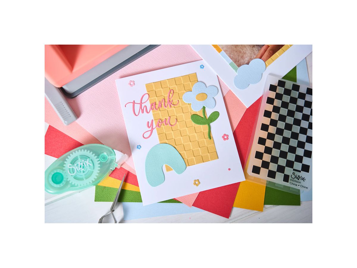 SIZZIX Stanzformen 666964 Common Greetings 12 Stück (0630454292647)