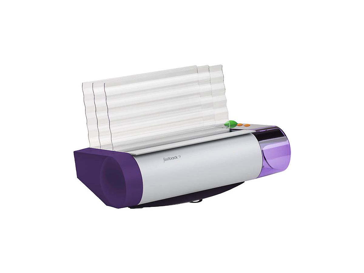 POWIS Thermobindegerät Fastback 9 A4 16843 violett/silber 490x280x330mm (0883473000025)