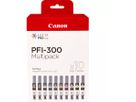 CANON Multipack inchiostro 10 colori PFI-300Mult iPF PRO-300 10x14.4ml (8714574667355)