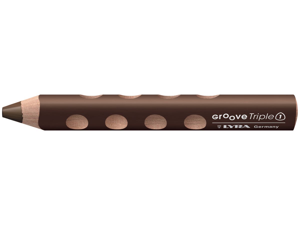 LYRA Farbstift Groove Triple 1 L3830076 Van Dyck Brown (4084900308424)