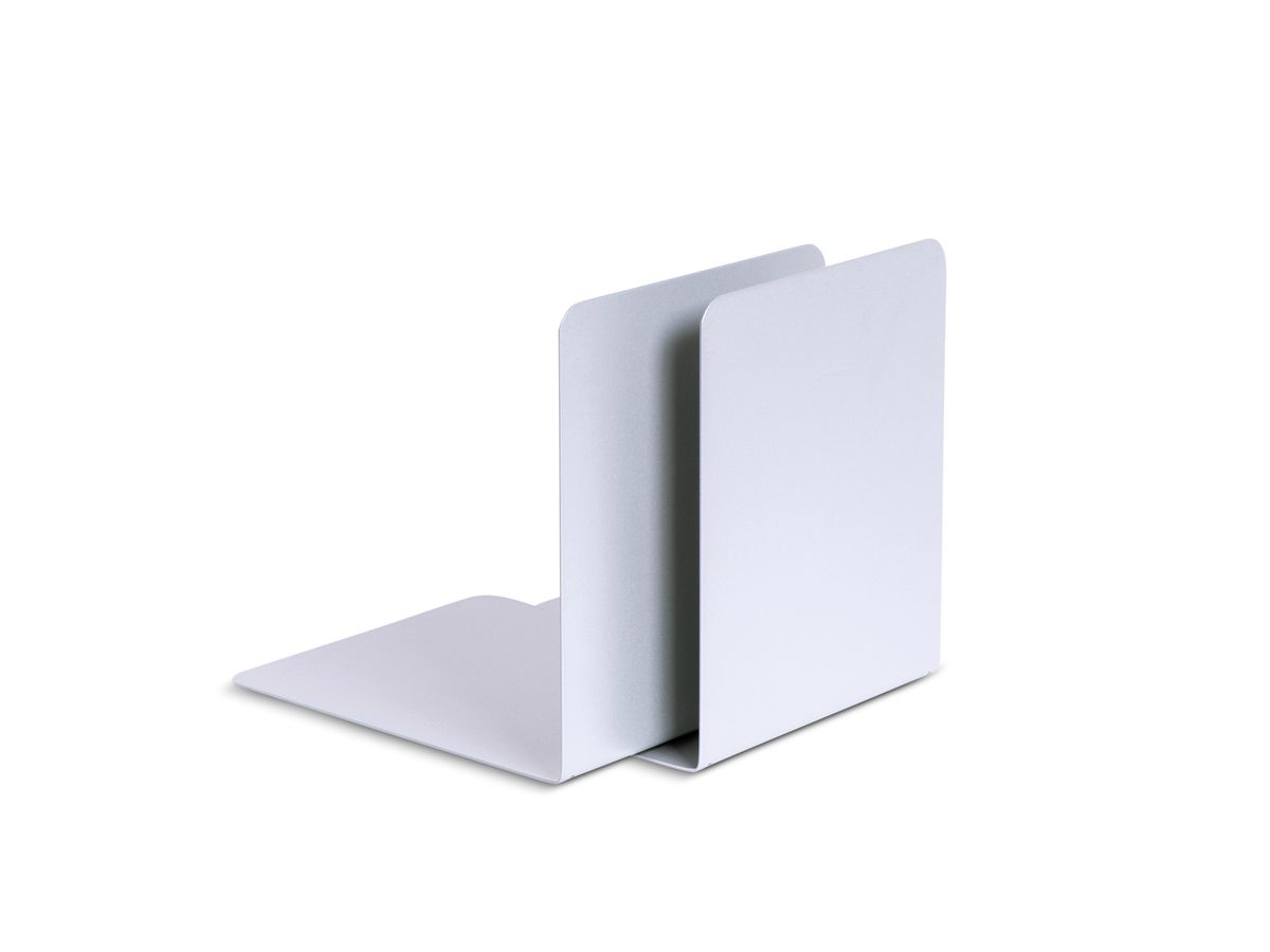 MAUL Buchstütze magnethaftend 7.25 14x12x14cm silber 2 Stk. (4002390061636)