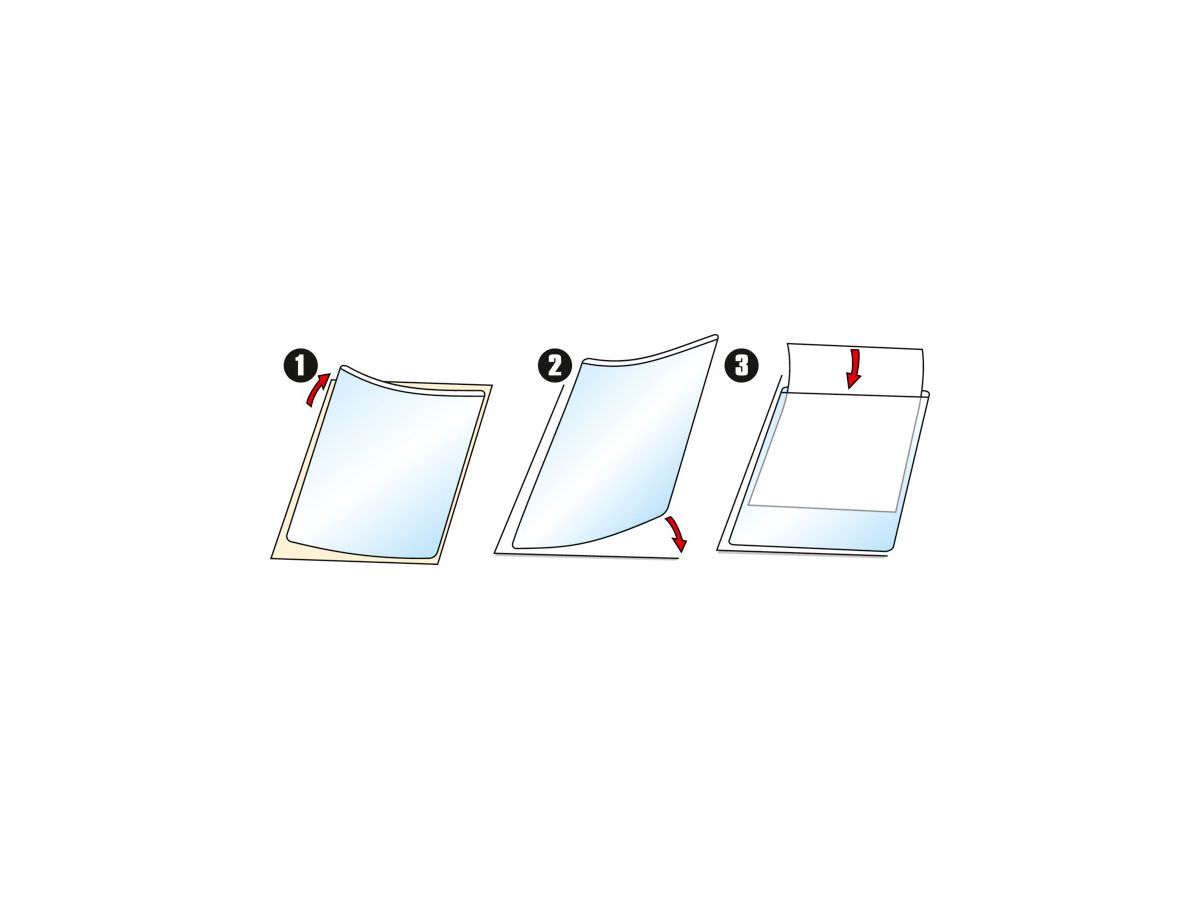 3L Sichttasche A6 10080 PP selbstklebend 5 Stück (5701193013840)