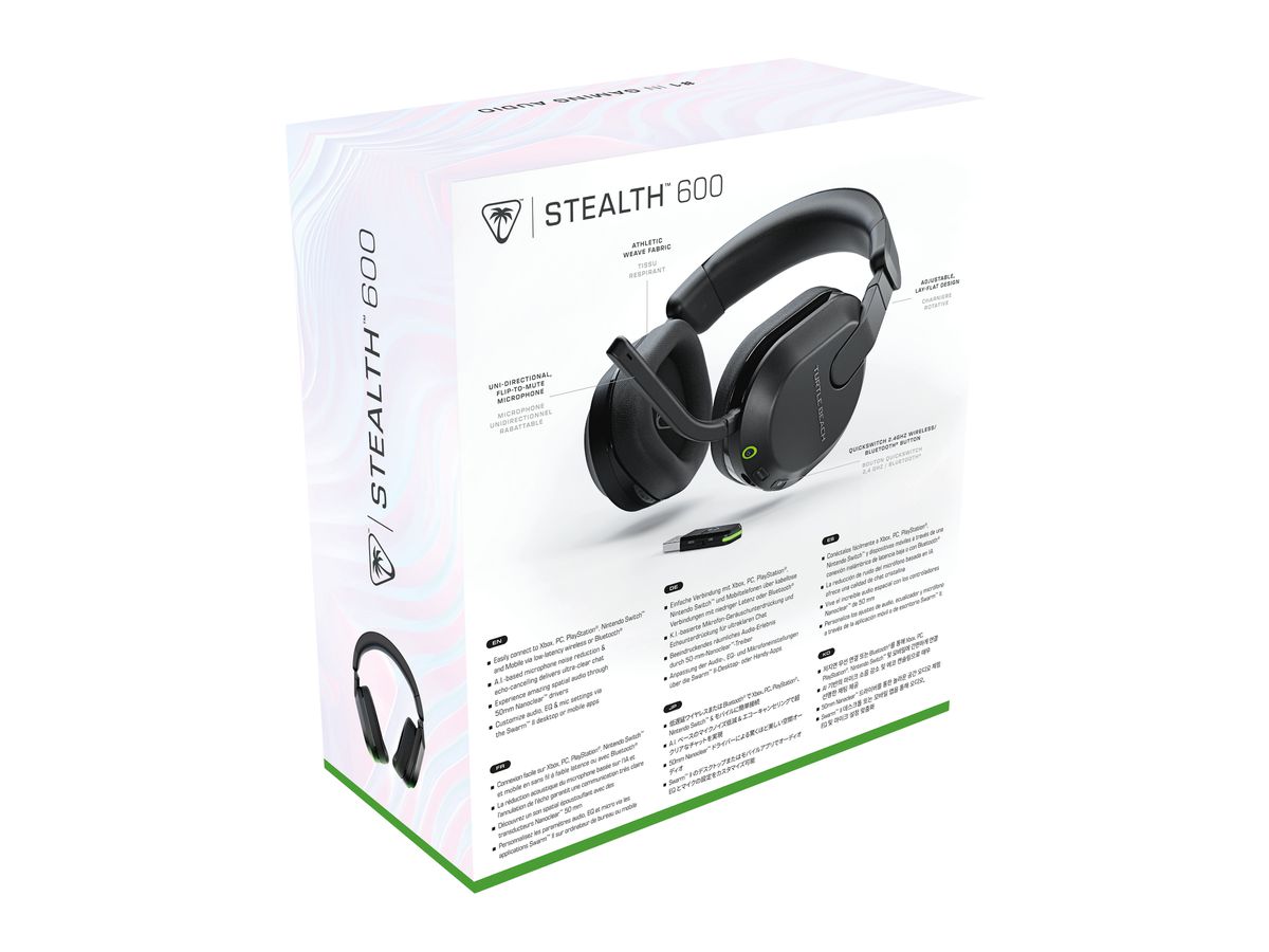 TURTLE BEACH Stealth 600 GEN3, Black TBS-2102-05 Wireless Headset for XB (0731855021024)