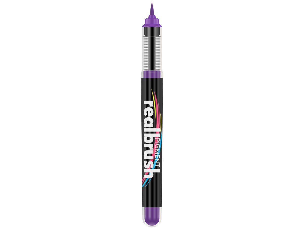 KARIN Real Brush Pen 0.4mm 33Z2587 Pigment, prune (5904446032036)