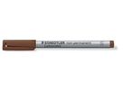 STAEDTLER Lumocolor non-perm. S 311-7 braun (4007817308042)