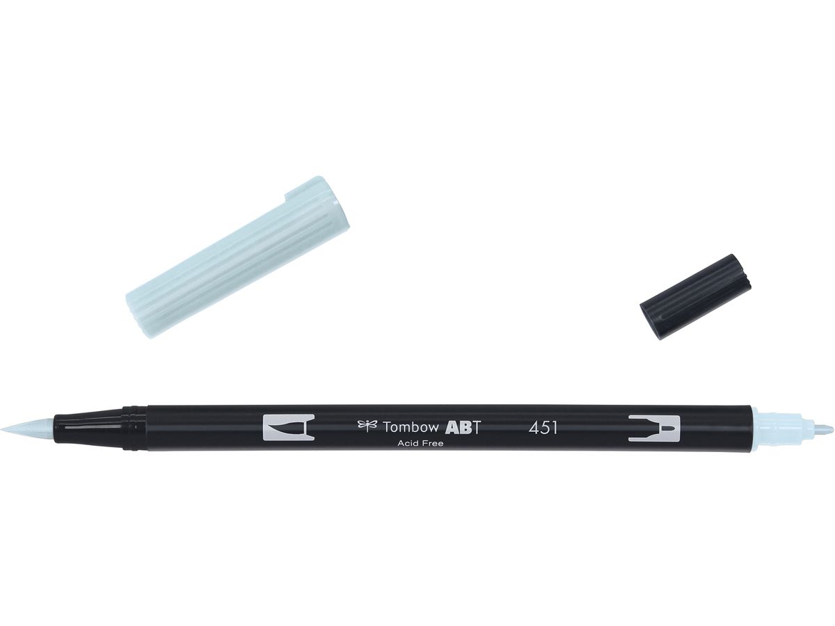 TOMBOW Dual Brush Pen ABT 451 cleu ciel (4901991901603)