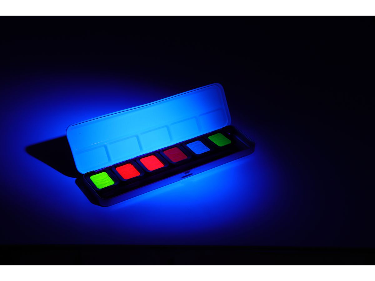 TALENS Perlglanzfarbe Finetec Box FN9000 Premium Neon 6 Farben (4251402604006)