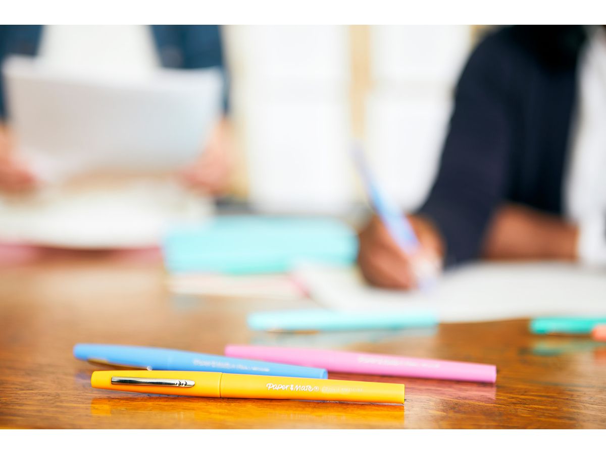 PAPERMATE Stylo fibre Flair 0.7mm 2137276 Pastel, ass. 6 pcs. (3026981372766)