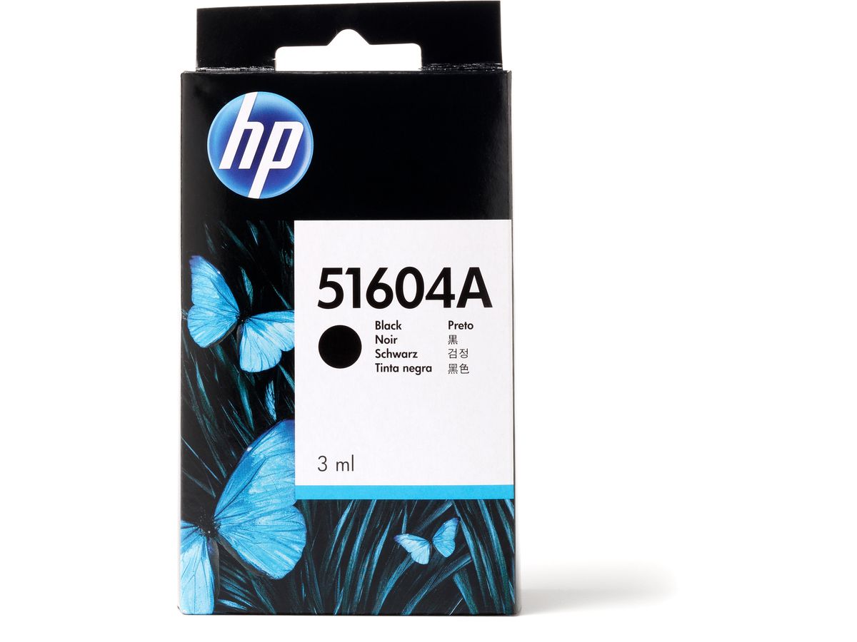 HP Cart. d'inchiostro nero 51604A ThinkJet 500 pagine (0088698004388)
