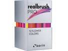 KARIN Real Brush Pen Pro 0.4mm 31C4 Flower colours 12 pièces (5904446031343)