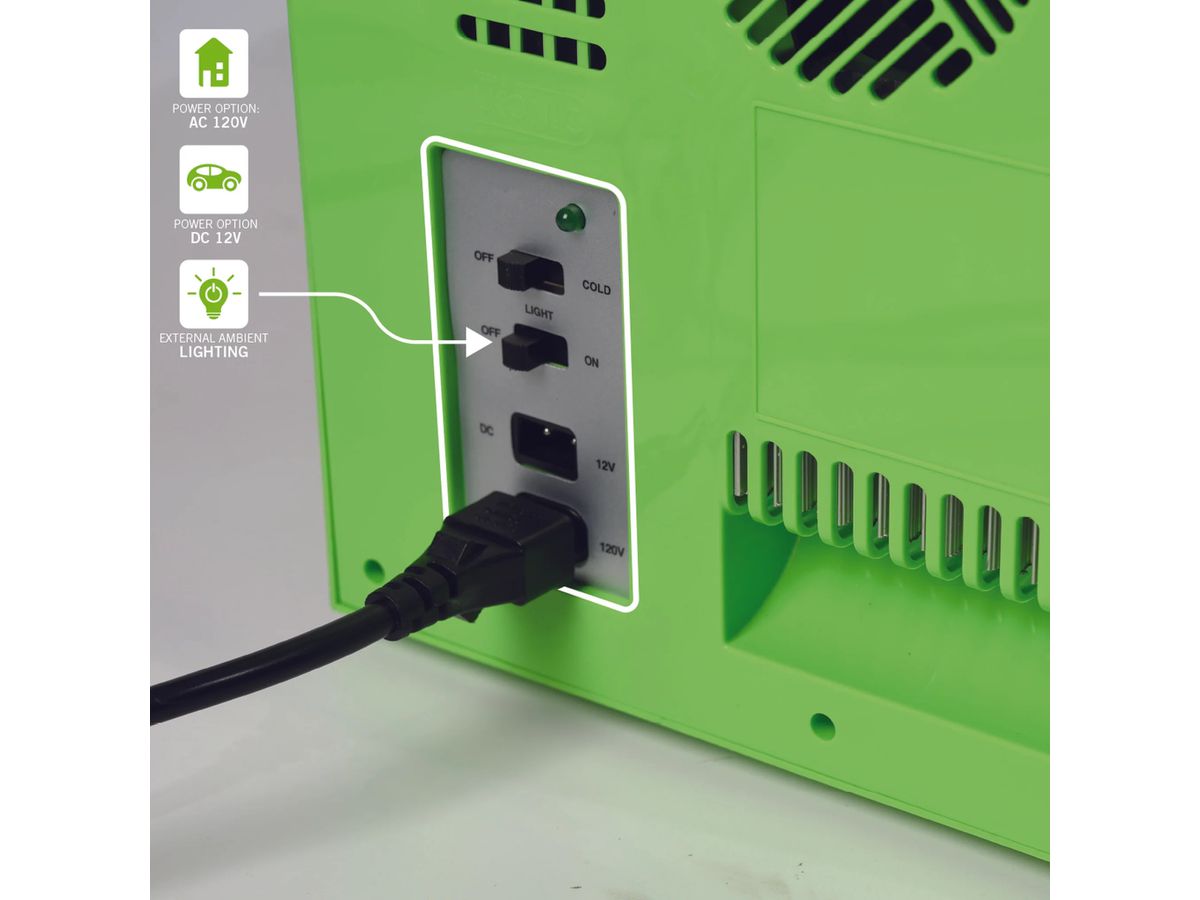 UKONIC Creeper Mini Fridge 6.7L 146285 Minecraft, 9 Cans (5060411780477)