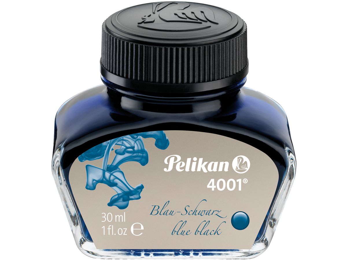 PELIKAN Tinte 4001 30ml 301028 blauschwarz (4012700301024)