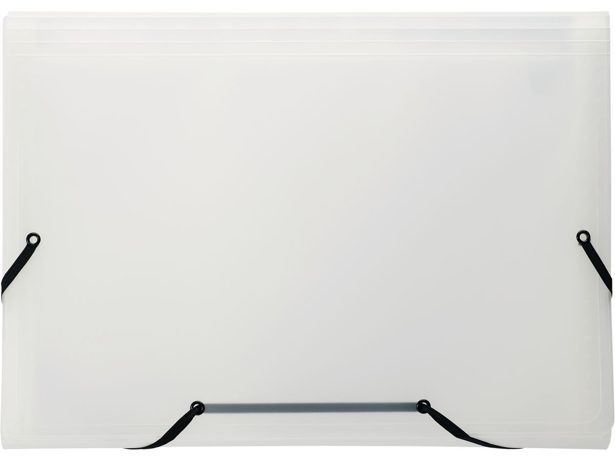 KOLMA Sammelmappe Daily Easy A4 11.017.00 farblos, 13 Taschen, Kolmaflex (7611967111918)