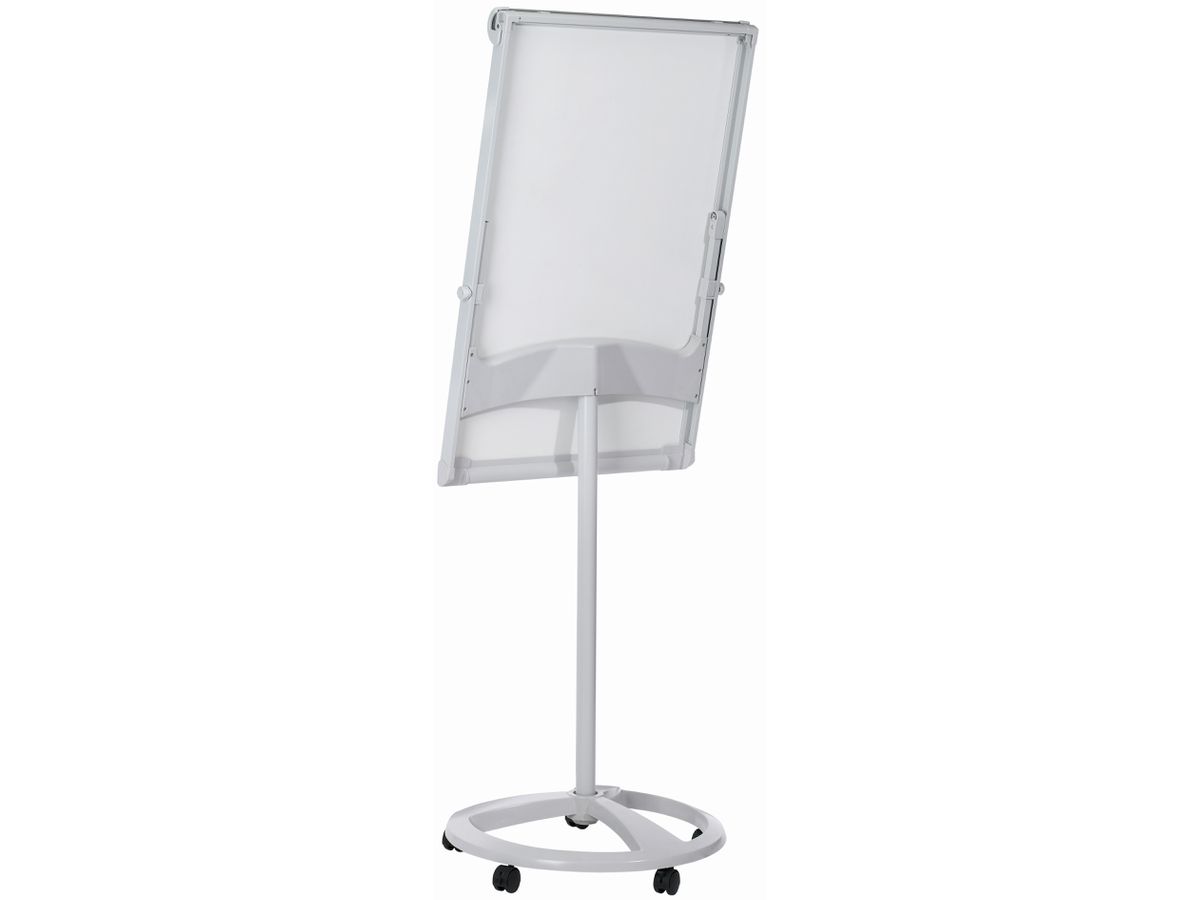 FRANKEN Flipchart Deluxe 67x95cm FC81 Mobil, hellgrau (4016946211451)