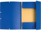 EXACOMPTA Cartella con elastico A4+ 55302E blu manila (3130630553021)