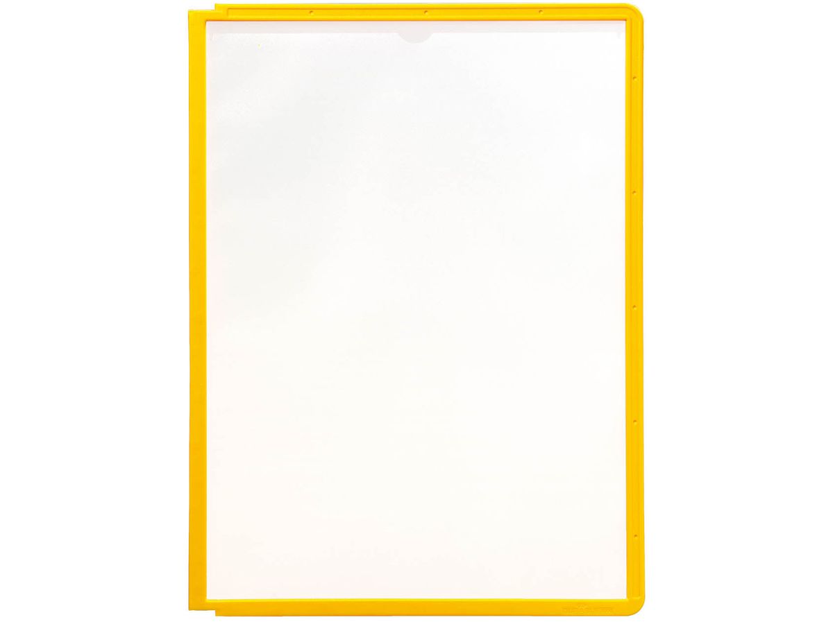 DURABLE Pannelli SHERPA A4 560604 giallo (4005546521435)