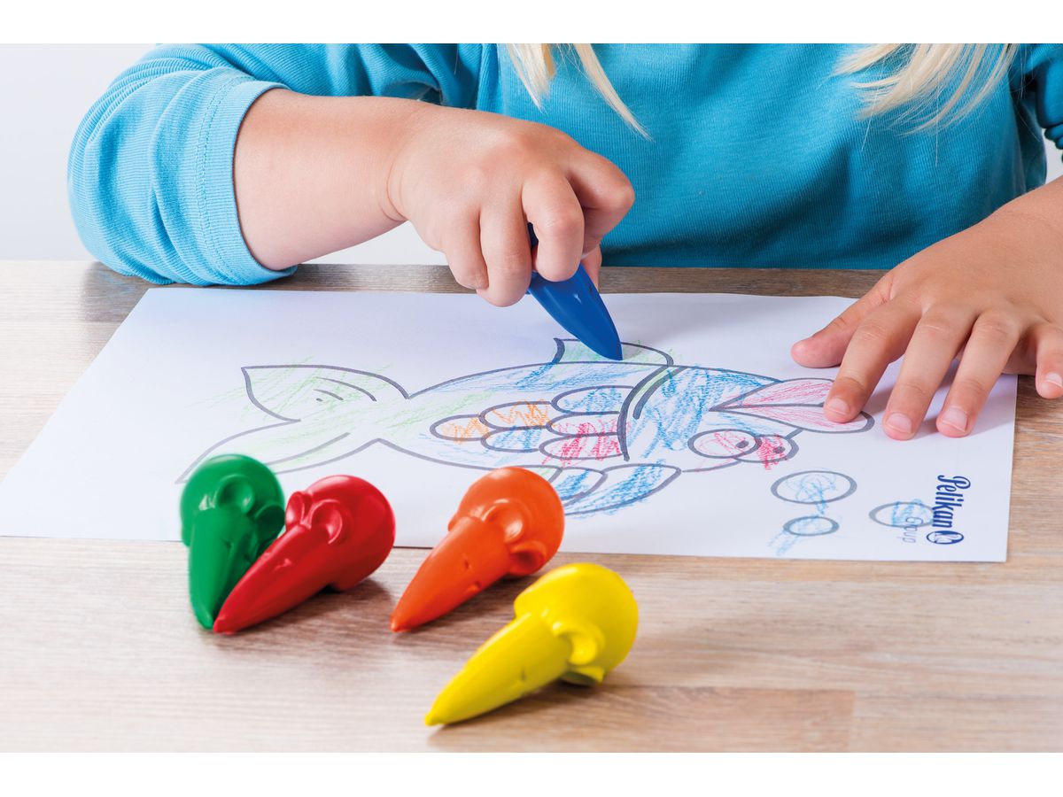 PELIKAN Wachsmalmäuse Blister 803328 6 Stück ass. (4012700803320)