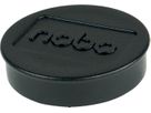 NOBO Aimant ronde 38mm 1915312 noir 10 pcs. (5028252611343)