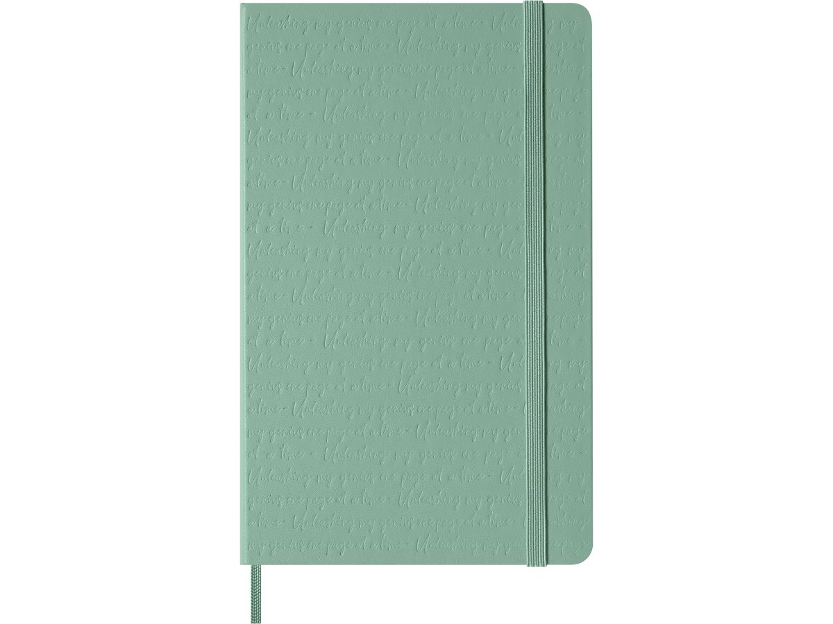 MOLESKINE Carnet Classic L/A5 711512723 blanco vert sauge (8056711512723)