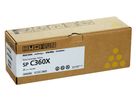 RICOH Toner yellow 408253 SP C361 9000 pagine (4961311920462)