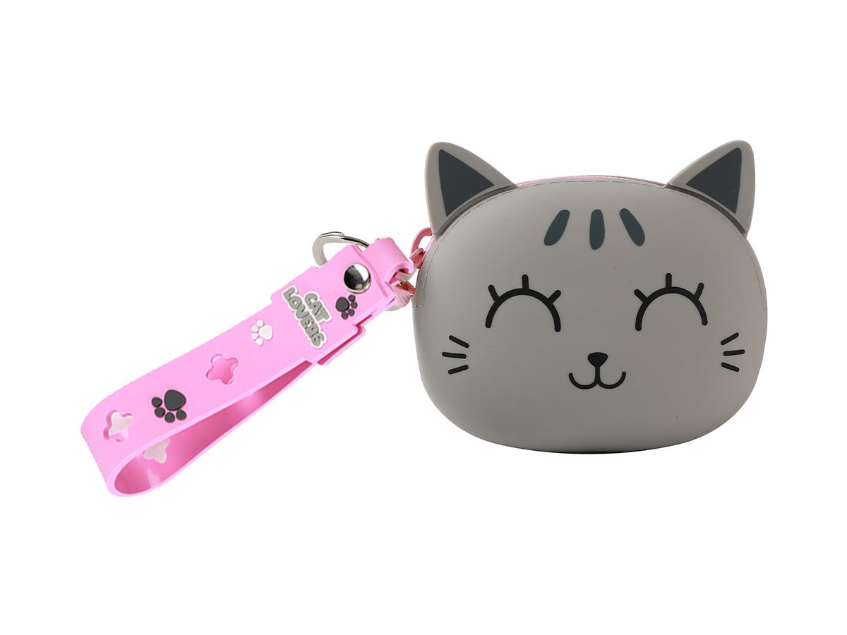 I-TOTAL Silikon Clutch XL2484C Grey Cat (8053634000696)