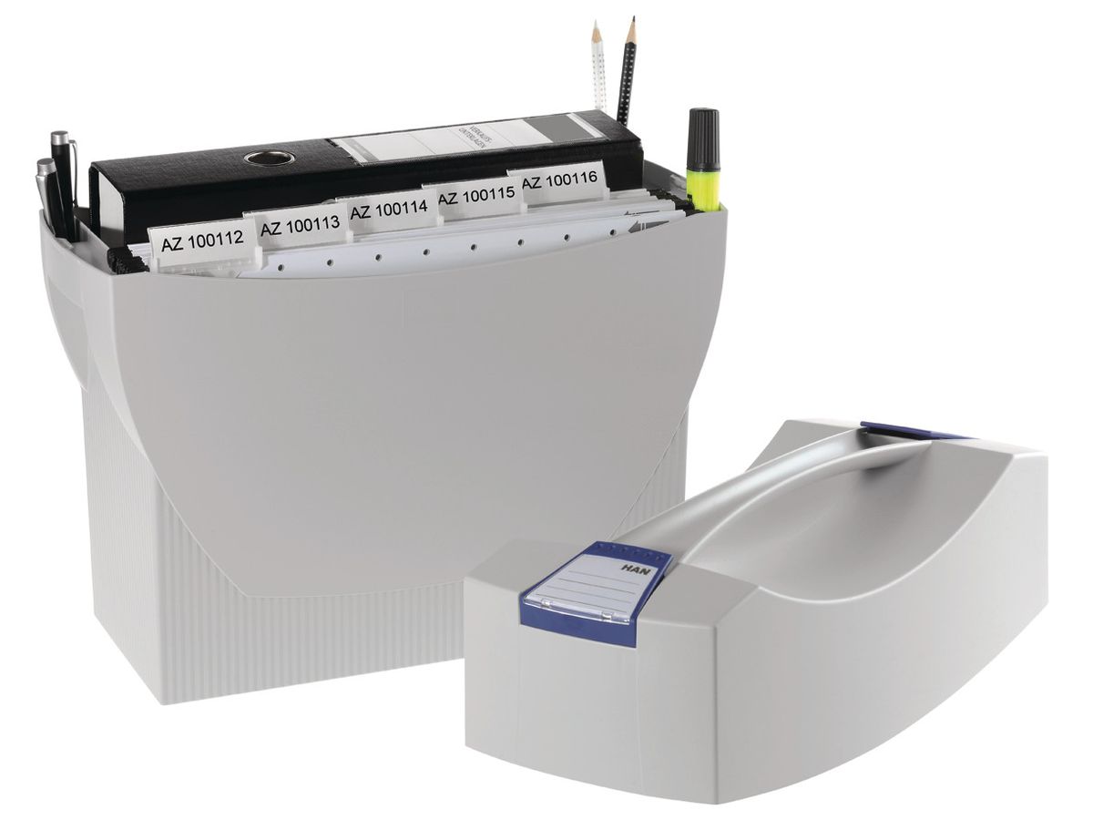 HAN Hängemappenbox SwingPlus 10.80 lichtgrau 39.7x34.7x15.4cm (4012473190115)