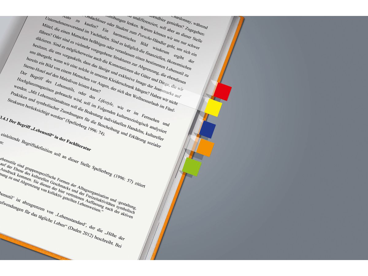 SIGEL Notes 12x50mm HN677 7 Farben ass. 280 Blatt (4004360972577)