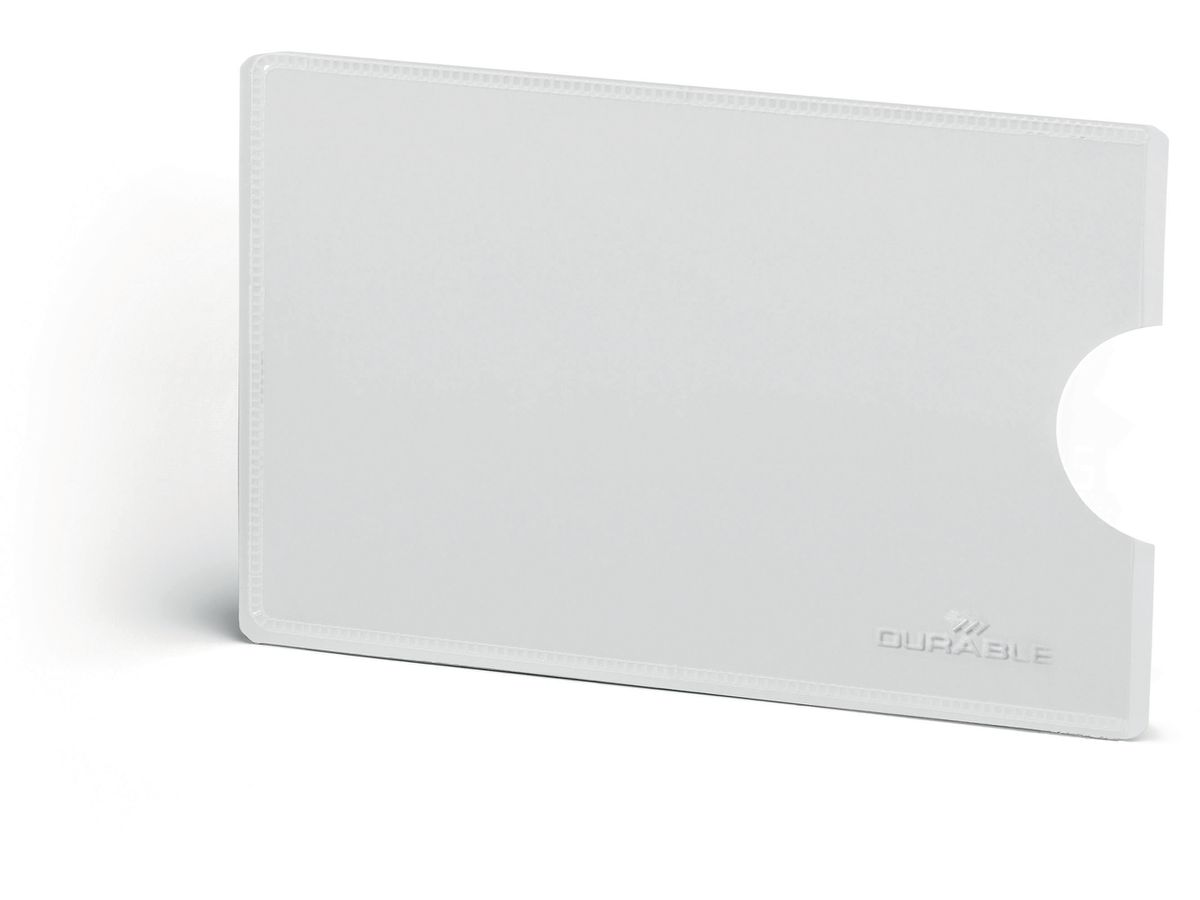 DURABLE Kreditkartenhülle Rfid Secure 890319 3 Stück (4005546984605)