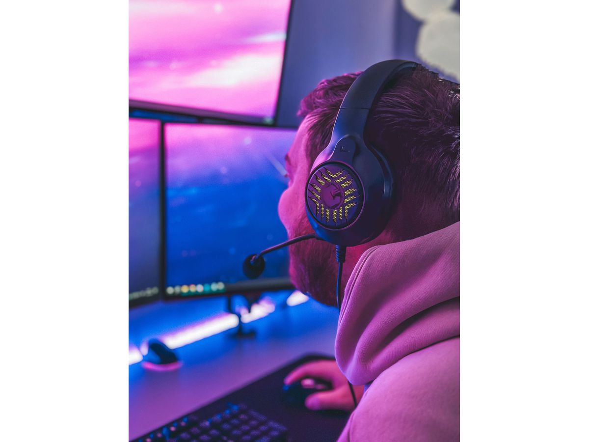 SPEEDLINK TYRON Gaming Stereo Headset SL-860016-BK RGB,PC/PS5/PS4/Xbox/NSW,Bl. (4027301401394)