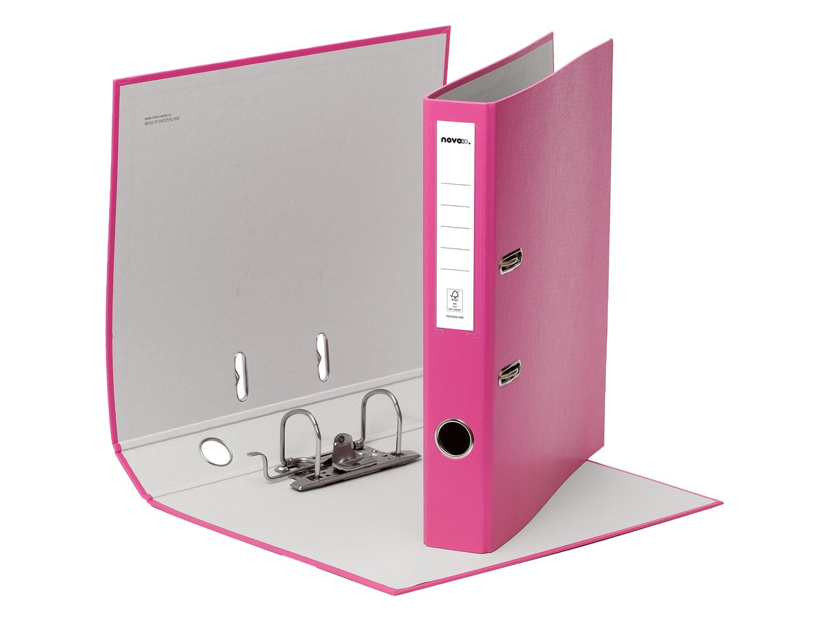 NOVOOO Pro Ordner 4cm 10349440NO2U rosa A4 (9010729080420)
