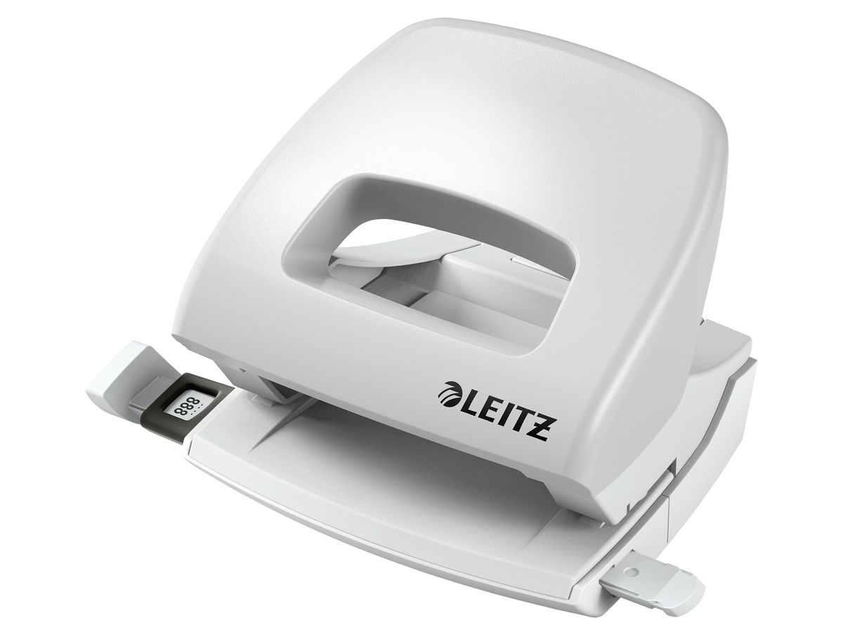 LEITZ Bürolocher NewNeXXt 1.6mm 50380085 grau 16 Blatt (4002432310593)