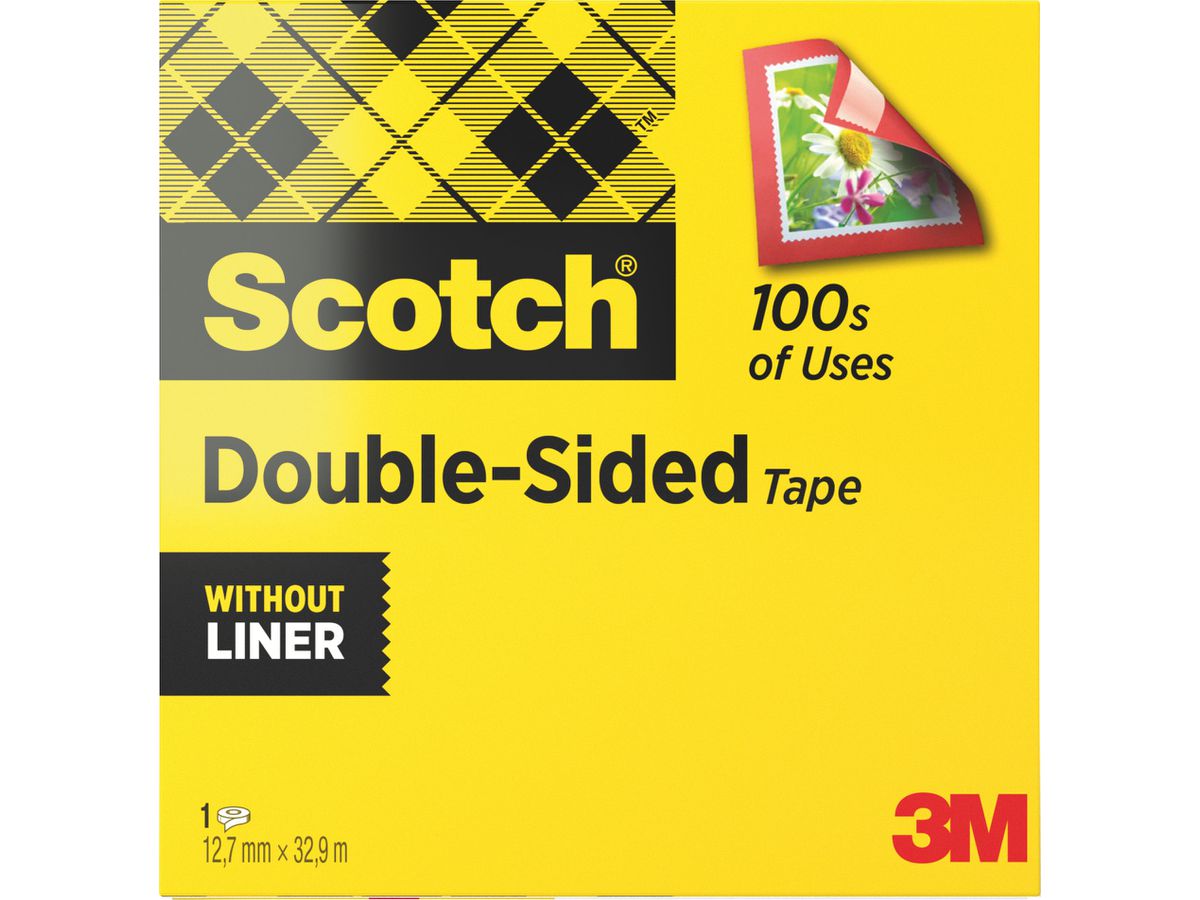 SCOTCH Klebeband doppels. 12mmx33m 665/1233 permanent (0021200726545)