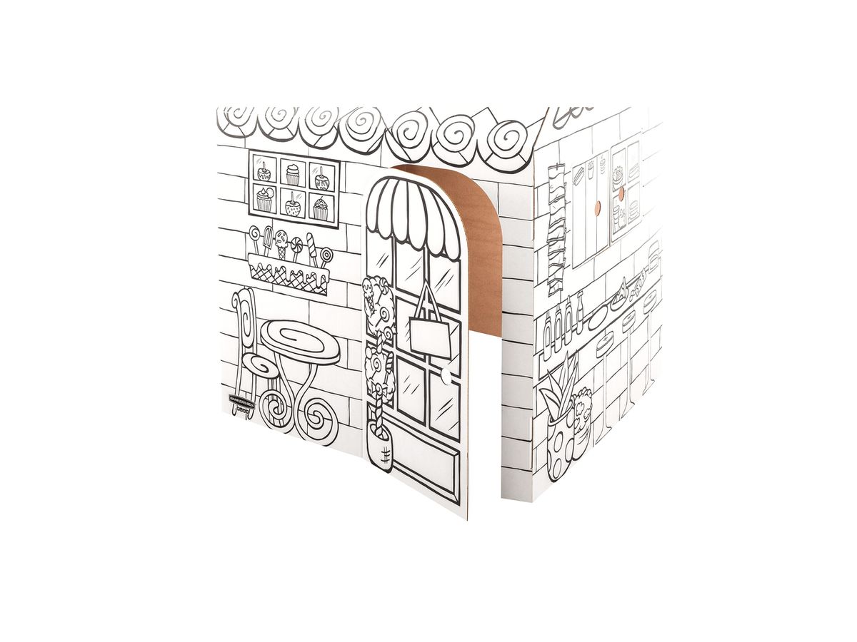 FELLOWES Spielhaus BANKERS BOX 1232501 Candy Shop 121x97x81cm (0043859779543)