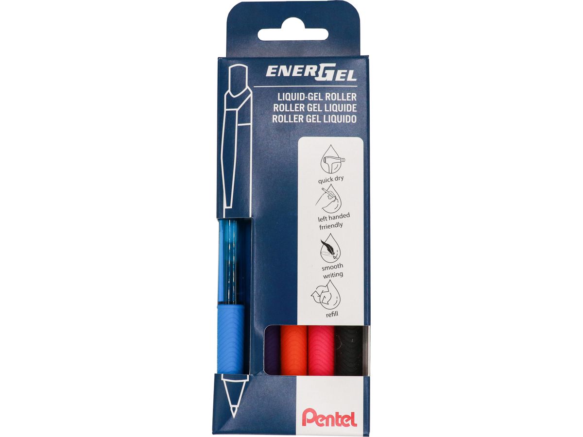PENTEL Roller EnerGel X 0.7mm BL107-5BTS 5er Etui (7610924100583)