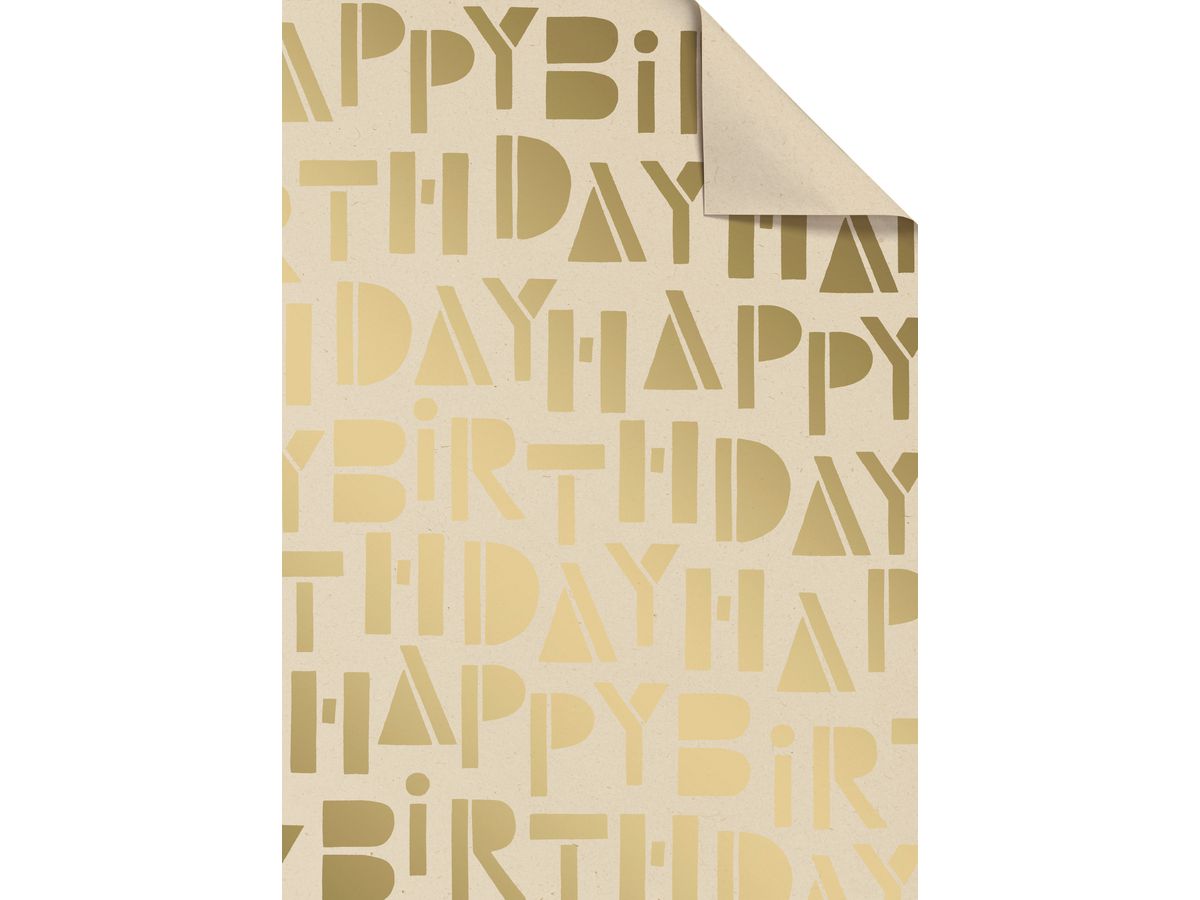 STEWO Carta da regalo Vinci 2512533480 oro 50x70cm (7630050869437)