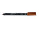 STAEDTLER Lumocolor permanent B 314-7 marrone (4007817331804)