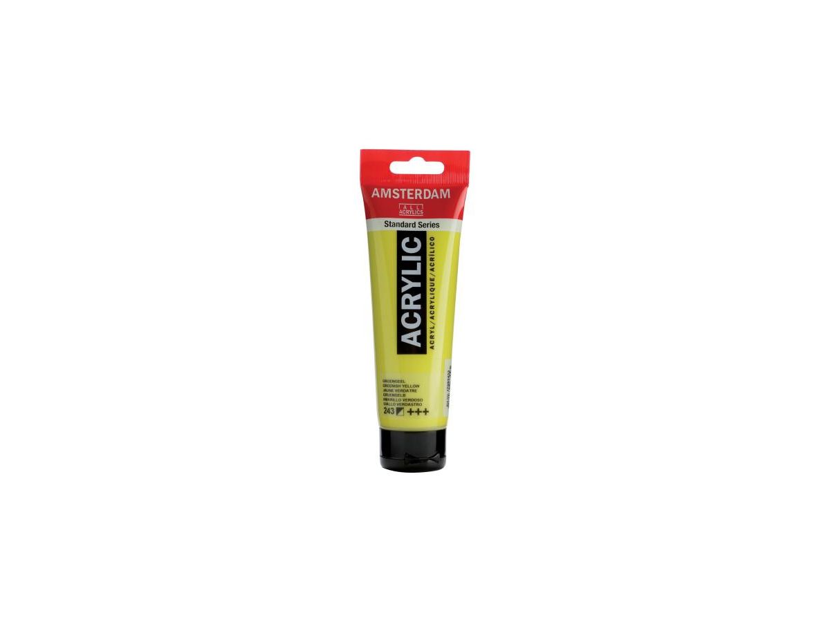 AMSTERDAM Peinture acrylique 120ml 17092432 vert/jaune 243 (8712079267995)