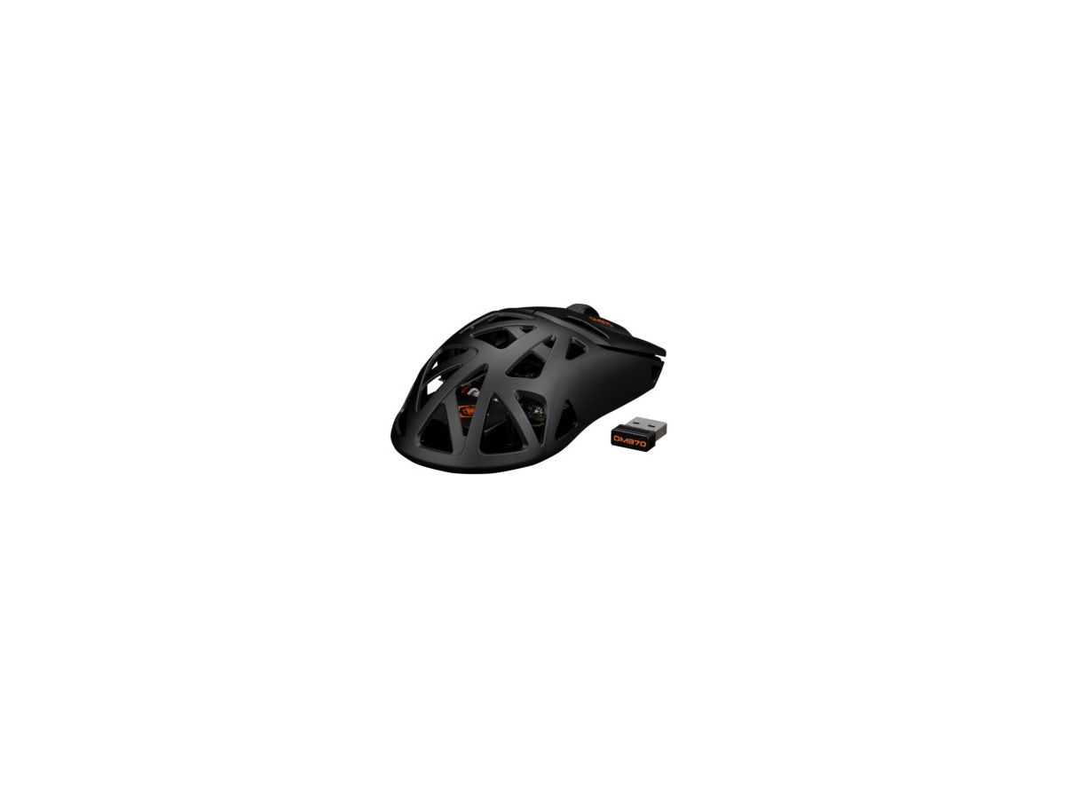 DELTACO Ultra-Lightweight Gam.Mouse GAM-188 Wirel.,Black,DM370,12000 DPI (7333048070272)