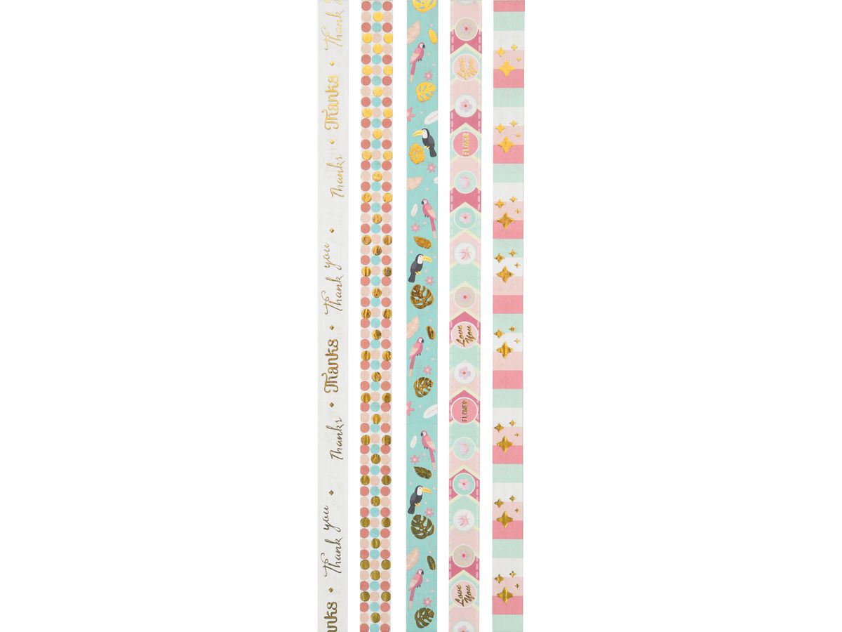 I AM CREATIVE Washi Tape Set 2 4085.109 5 pezzi (7611983201273)