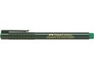 FABER-CASTELL Faserschr. FINEPEN 1511 0.4mm 151163 grün (4005401511632)