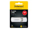 INTENSO USB-Stick Flash Line 64GB 3538490 USB 3.1 Type-C (4034303029662)